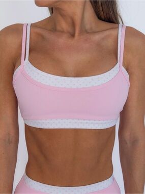 NWT Liason The Label Double Layer Scoop Bra Size small